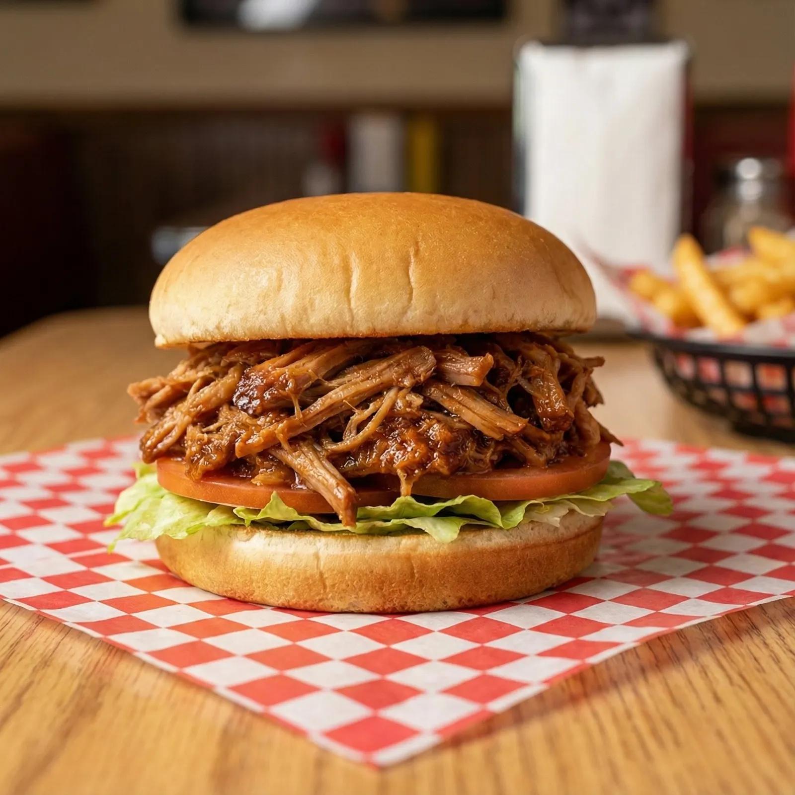 Pulled Pork Burger
